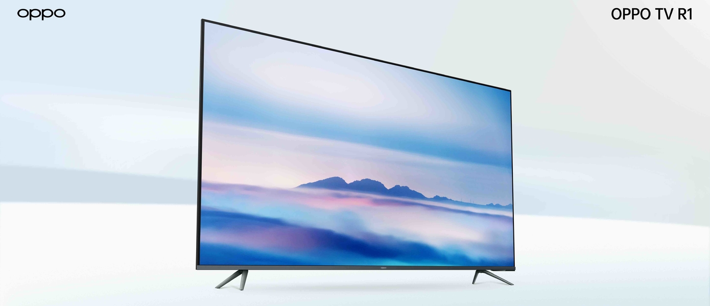 Oppo представила 4K смарт-телевизоры серии R1 с поддержкой Wi-Fi 6