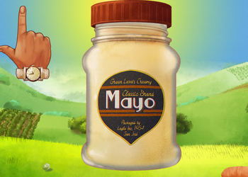 Трофихантерам на заметку: Анонсирован сиквел кликера про банку майонеза My Name Is Mayo
