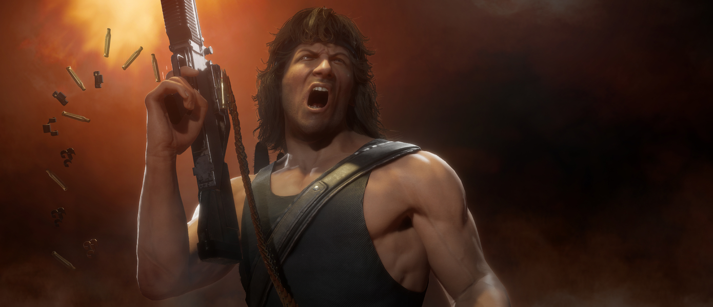 Рэмбо против Терминатора - NetherRealm показала геймплей с новым гостевым персонажем Mortal Kombat 11