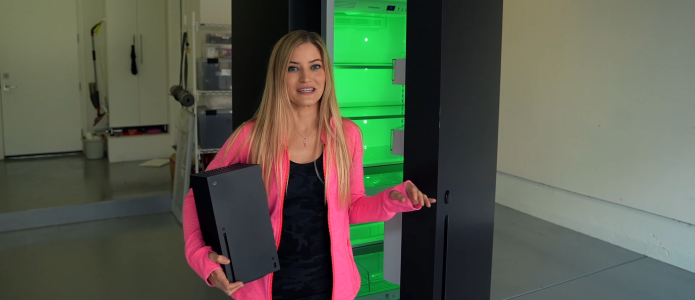 Система охлаждения нового поколения: Microsoft рассылает блогерам холодильники в форме Xbox Series X