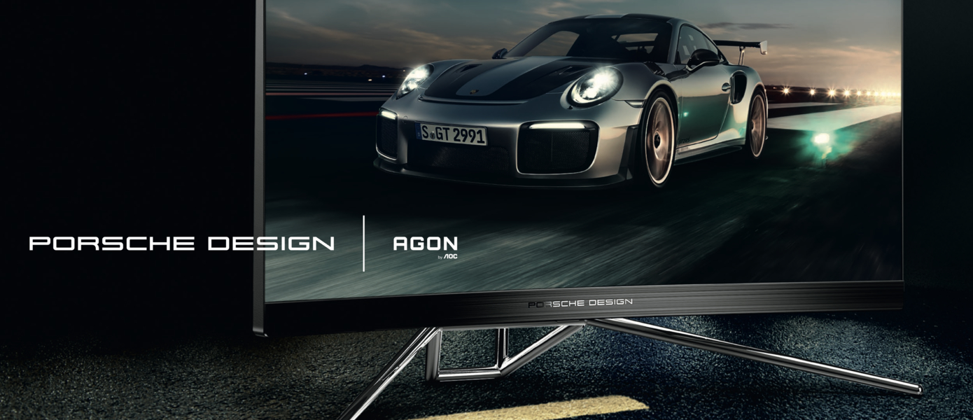 Porsche Design и компания AOC представили изогнутый игровой QHD-монитор с 240 Гц