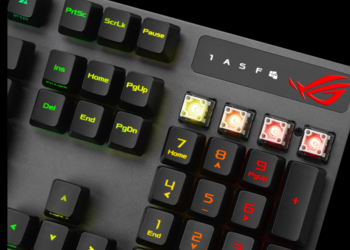 ASUS представила геймерскую клавиатуру ROG Strix Scope RX с оптико-механическими переключателями