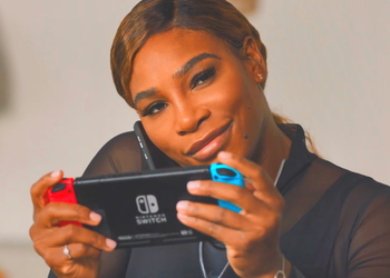 Знаменитая теннисистка Серена Уильямс увлекательно проводит время в новом рекламном ролике Nintendo Switch