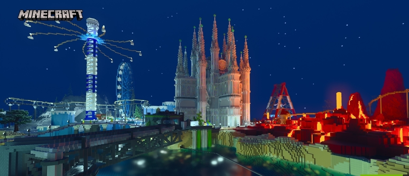 Minecraft засияла на ПК новыми красками благодаря полной поддержке технологии RTX