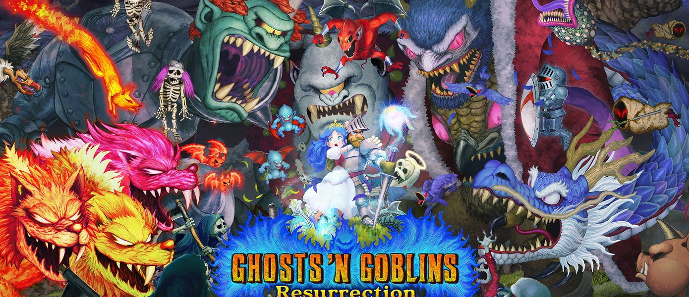 Возвращение классики Capcom: Появилось 10-минутное геймплейное видео Ghosts ‘n Goblins Resurrection