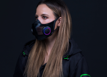 Razer представила умную маску Project Hazel с подсветкой и усилителем голоса