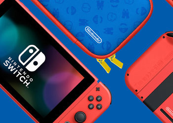 Фото: Смотрим на лимитированную Nintendo Switch в стиле Марио со всех сторон