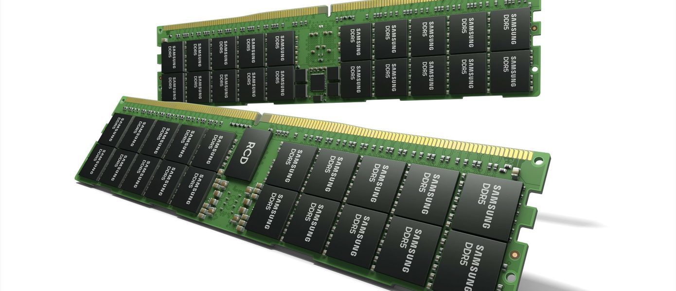 Samsung разработала память DDR5 объемом 512 ГБ для суперкомпьютеров и ЦОД