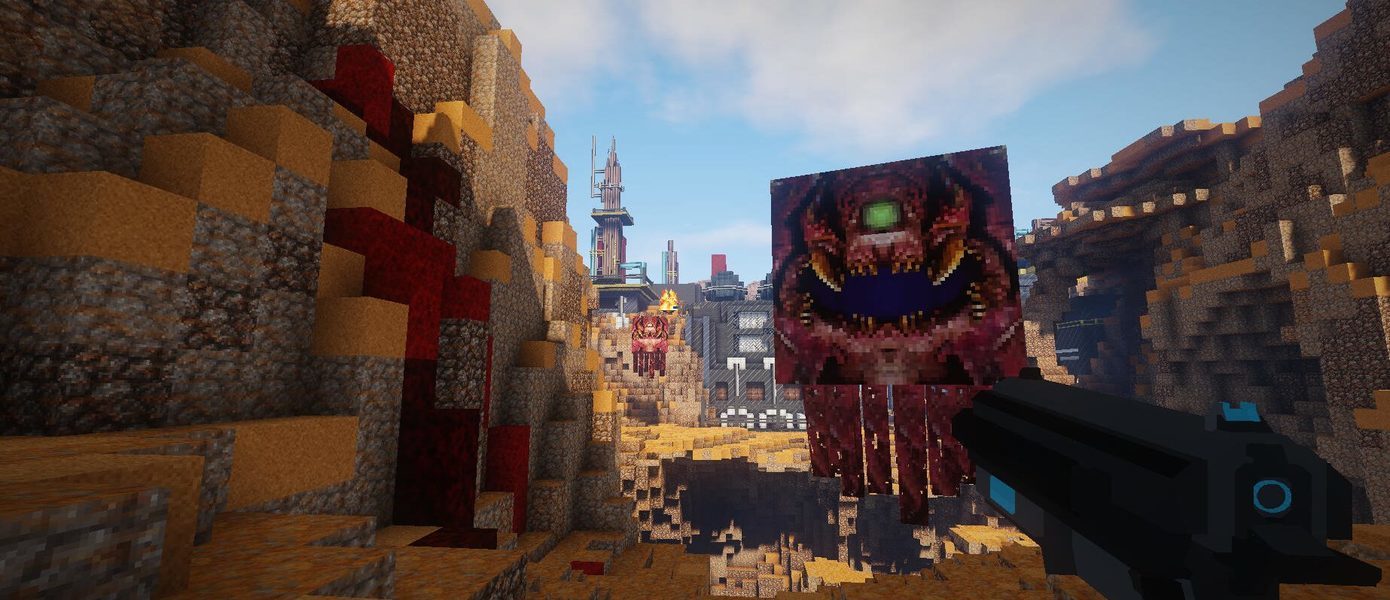 Minecraft зальют кровью в новом моде по мотивам DOOM