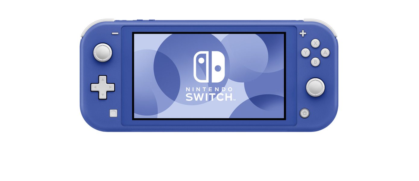 Скоро в продаже: Nintendo анонсировала консоль Switch Lite в синей расцветке