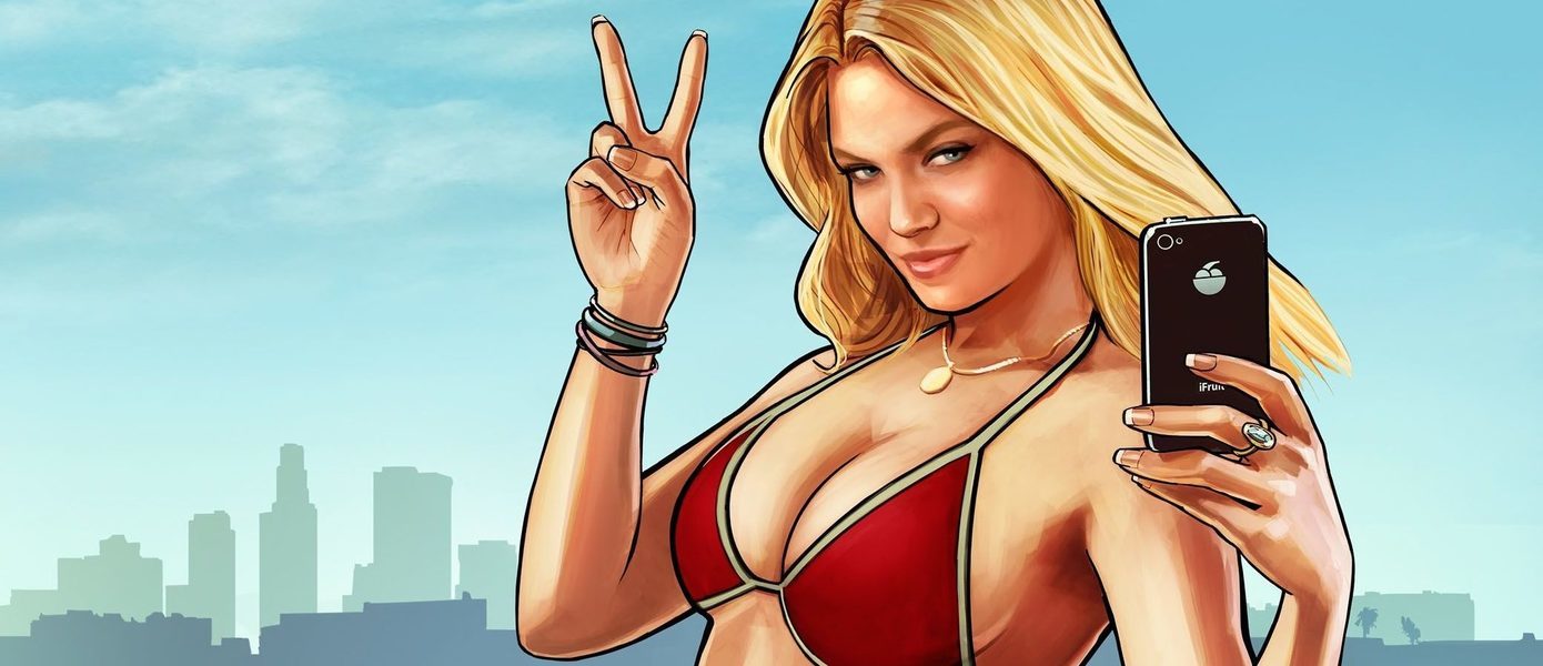 Девушка в купальнике с обложки Grand Theft Auto V стала трехмерной