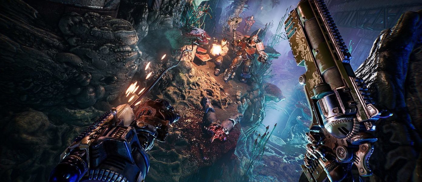 DOOM в мире Warhammer 40,000: Представлен второй трейлер шутера Necromunda: Hired Gun