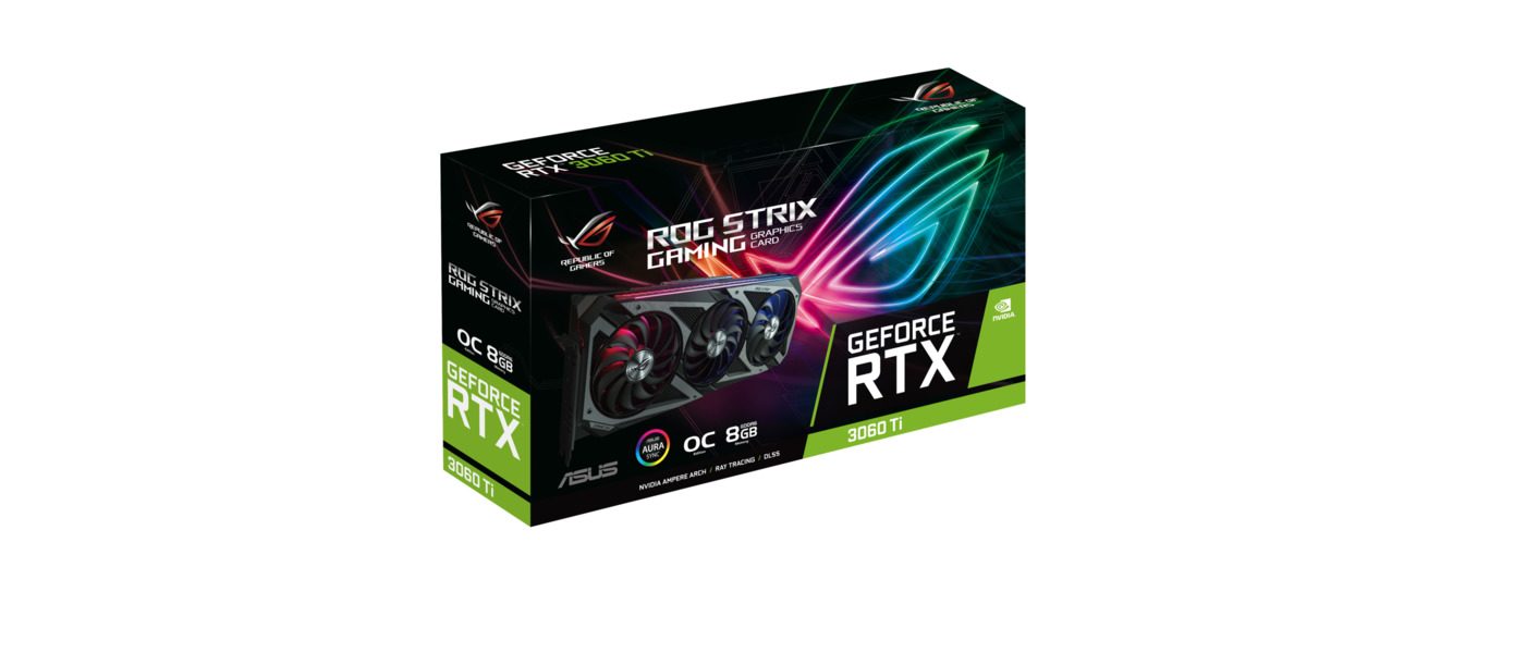 Обзор видеокарты ASUS ROG Strix GeForce RTX 3060 Ti OC Edition