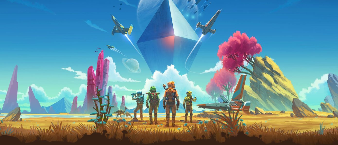 В No Man's Sky добавили космический корабль