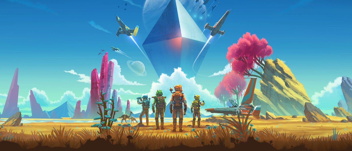 В No Man's Sky добавили космический корабль 