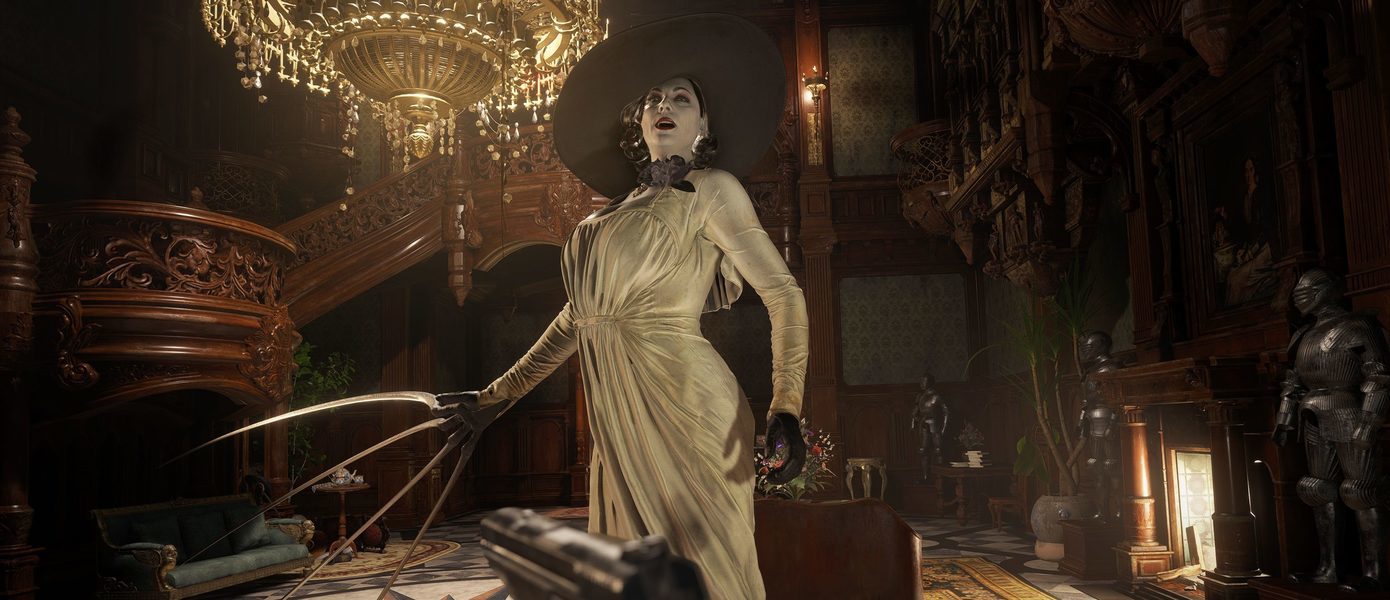 Capcom разыгрывает красивую фигурку Леди Димитреску из Resident Evil Village