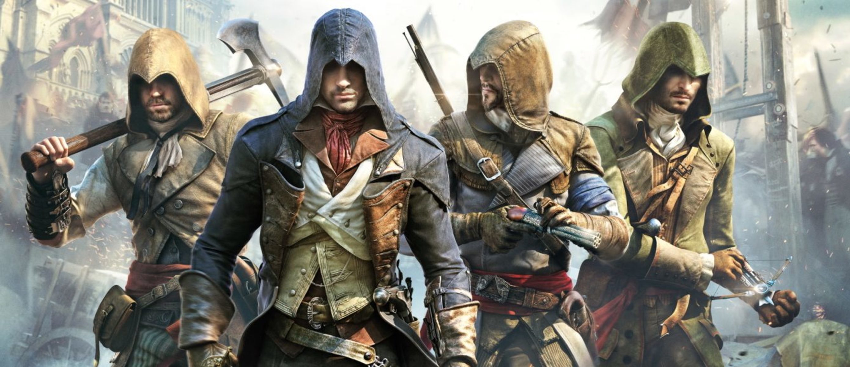 Ассасины игра видео. Ассасин единство. Ассасин Крид 10. Assassin’s Creed: Unity – 2014.