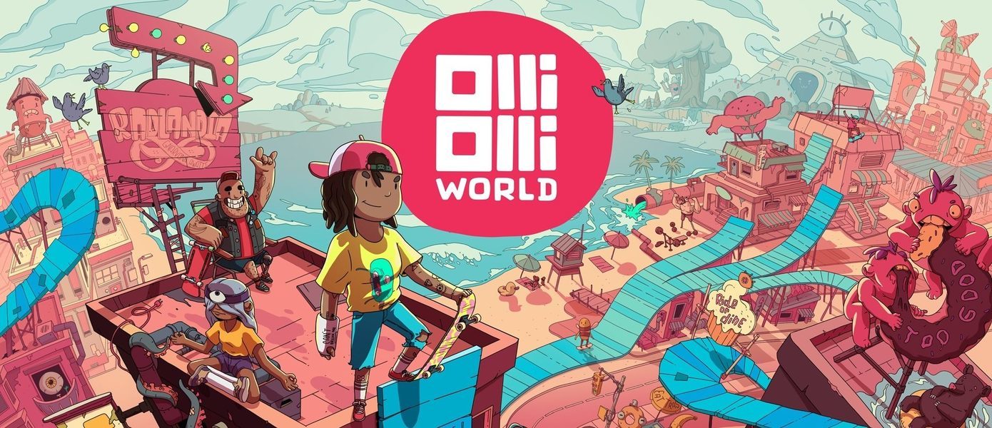 Скейтбордист против рекламных щитов: Первый взгляд на OlliOlli World