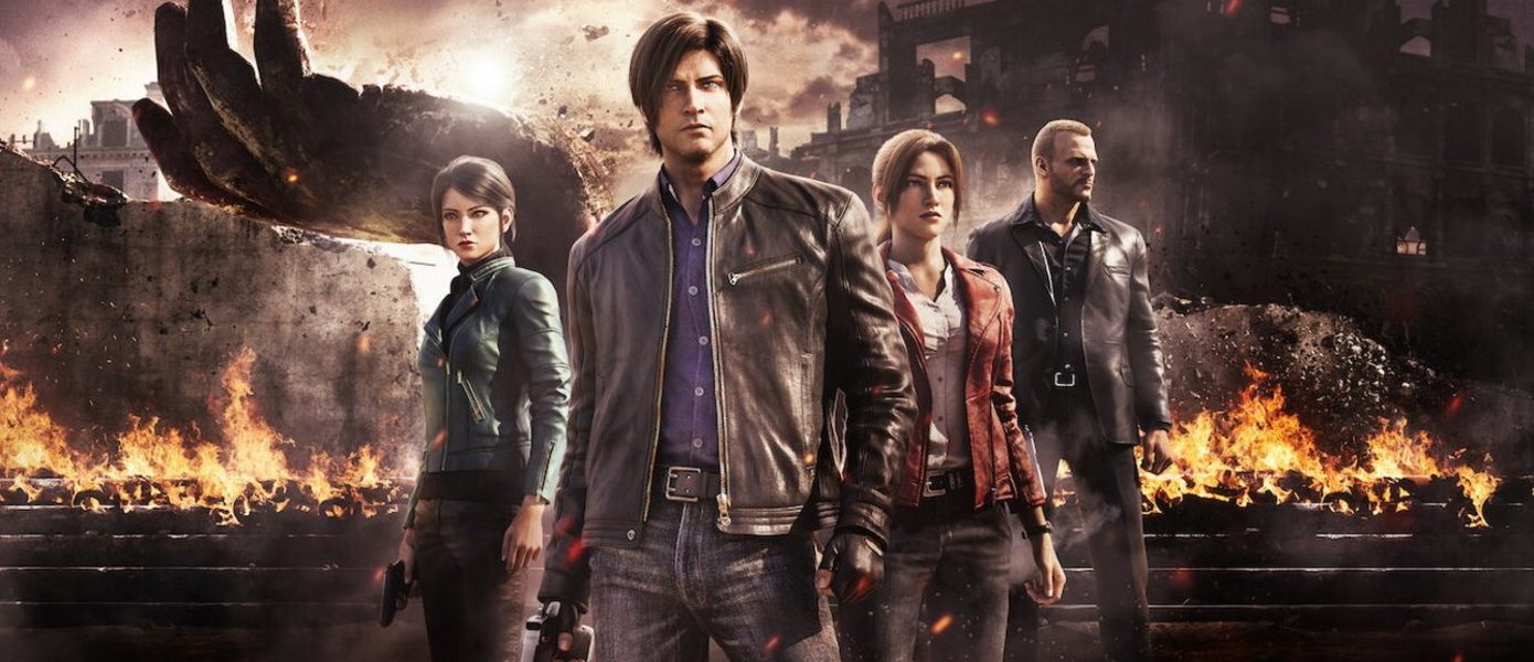 Клэр Редфилд и Шен Мэй на новых кадрах анимационного сериала Resident Evil: Infinite Darkness