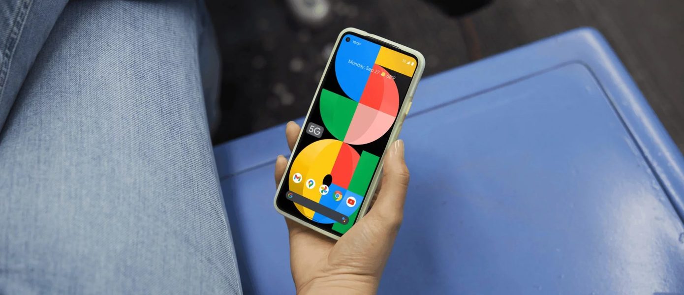Google представила Pixel 5a — смартфон среднего уровня с ёмким аккумулятором и влагозащитой