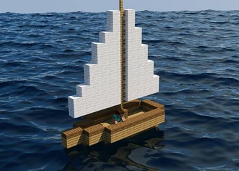 Гид Minecraft: Как сделать лодку в Майнкрафт