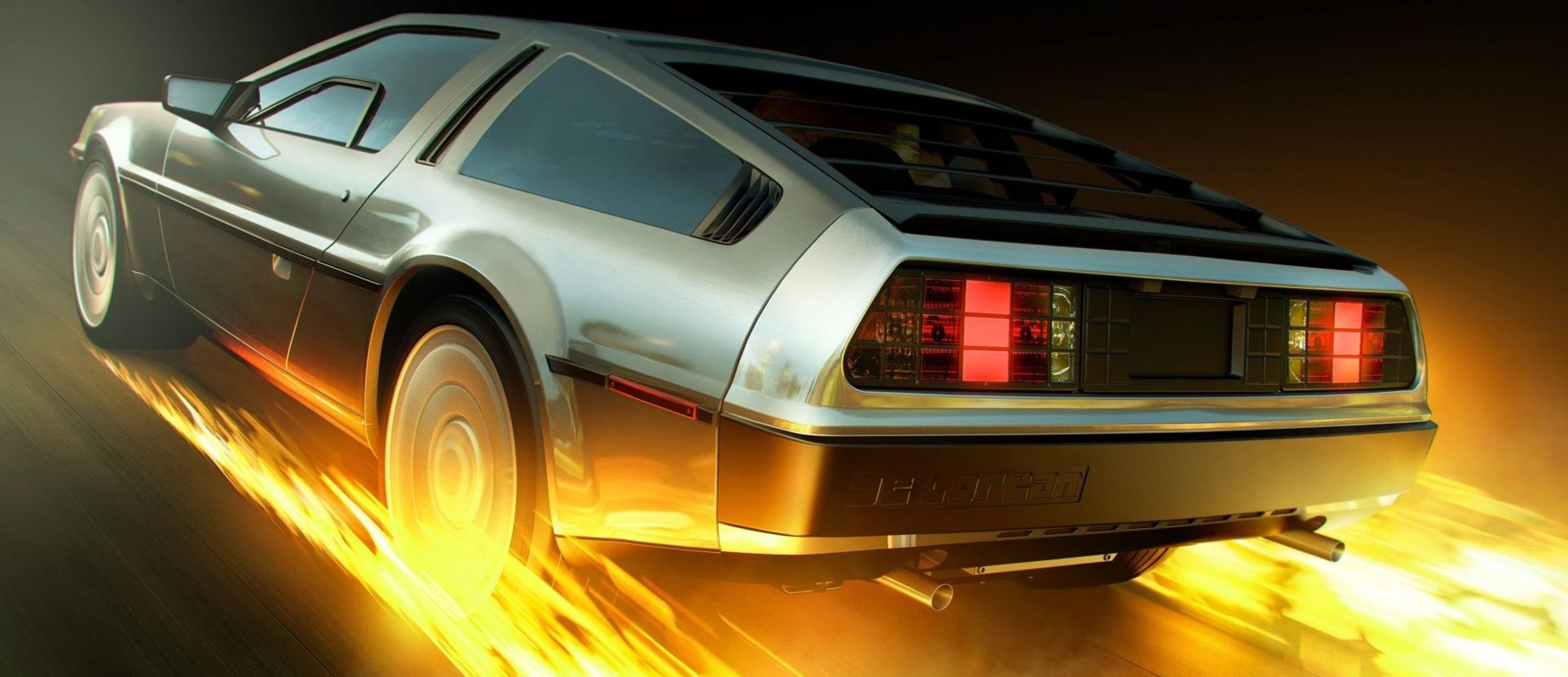 DELOREAN DMC 12 летающий