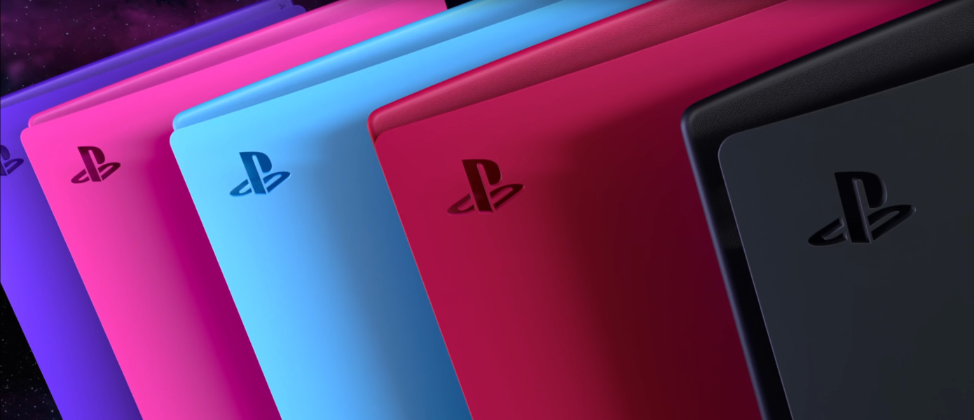Синие, розовые, красные: Разноцветные консоли PlayStation 5 и контроллеры DualSense впервые показали на фото