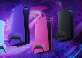 Синие, розовые, красные: Разноцветные консоли PlayStation 5 и контроллеры DualSense впервые показали на фото