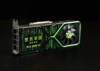 Китайская NVIDIA разыгрывает видеокарту GeForce RTX 3080 Ti в стиле «Матрицы»