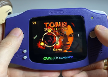 Российский моддер перенес классическую Tomb Raider на Game Boy Advance - видео