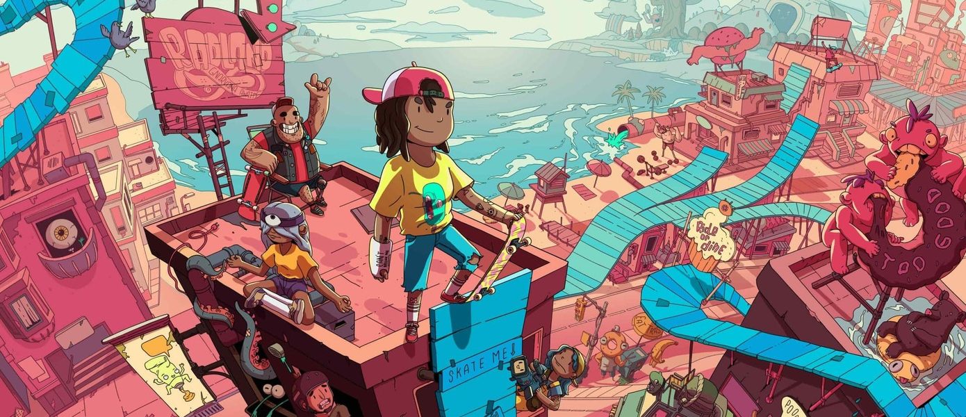В новом экшен-платформере на тему скейтбординга OlliOlli World появится звезда кино – знаменитый Дэнни Трехо
