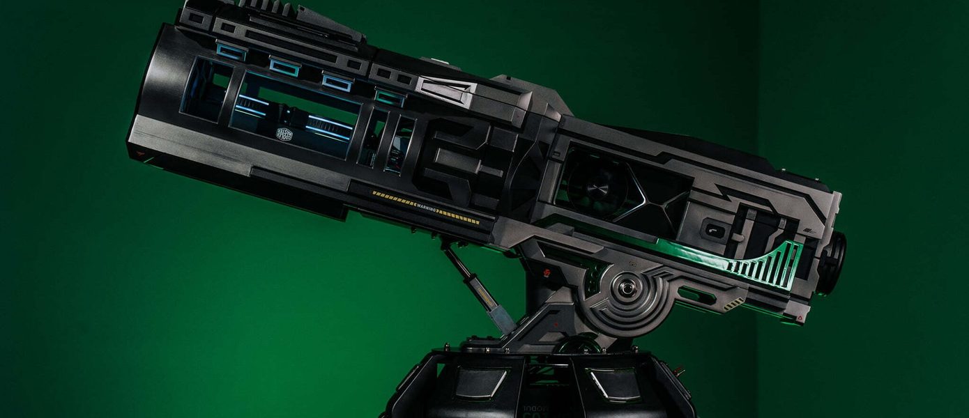 Тайванец собрал корпус для ПК в форме BFG 10000 из DOOM Eternal