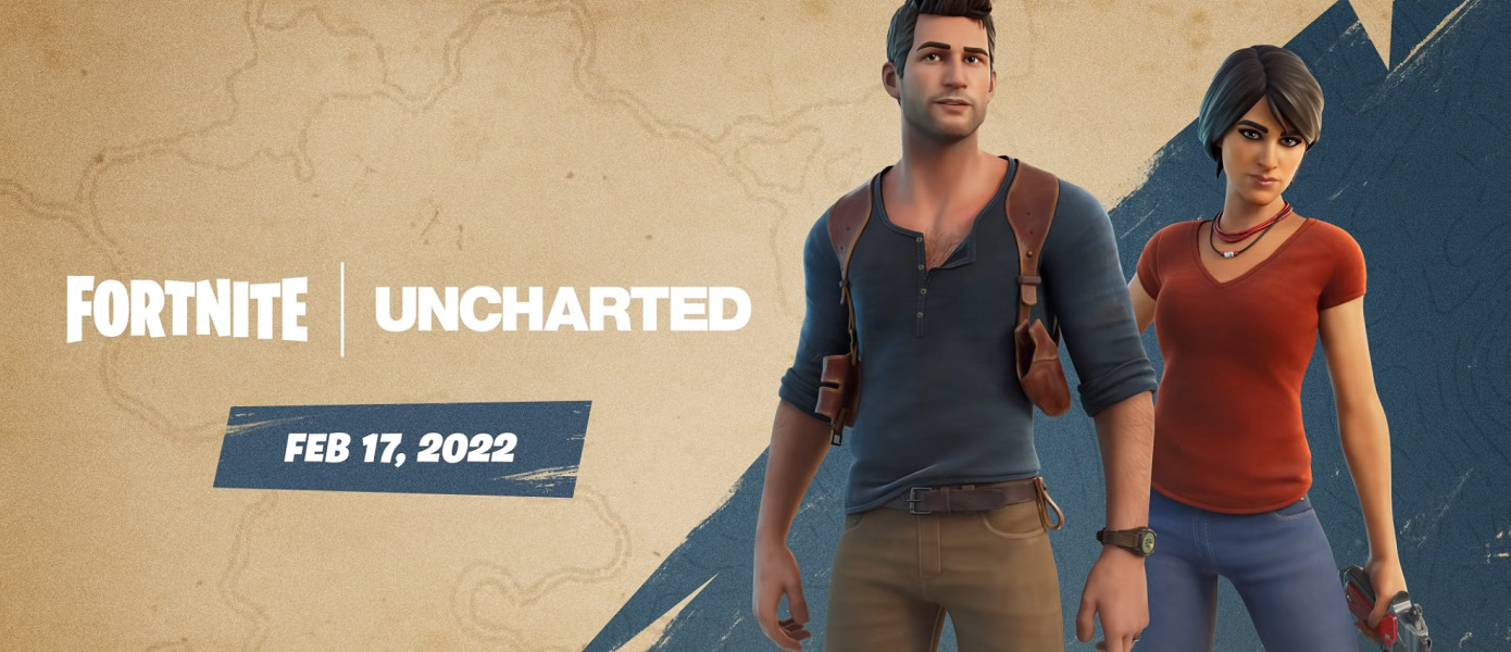 Epic Games анонсировала кроссовер Fortnite и Uncharted - в королевской битве появятся Нейтан Дрейк и Хлоя Фрейзер
