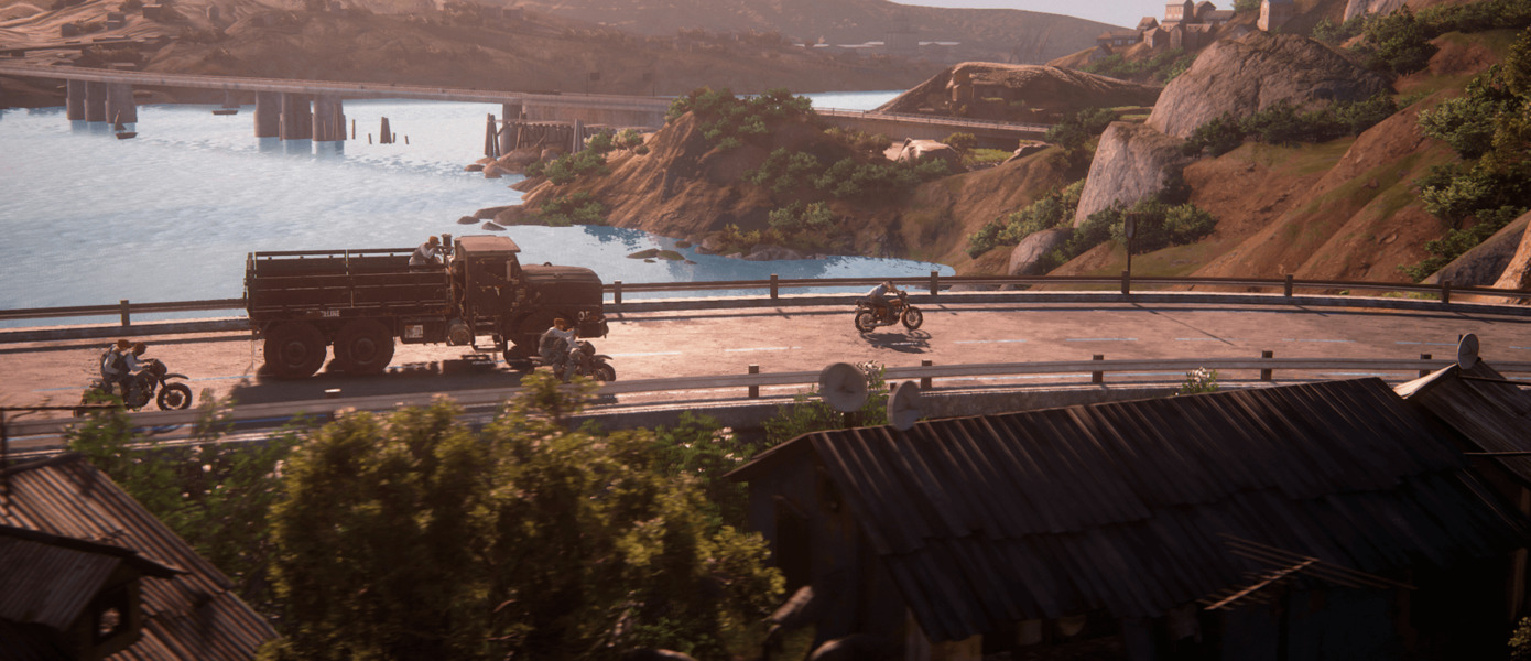 Режиссер фильма Uncharted хочет воссоздать в продолжении сцену погони из четвертой игры