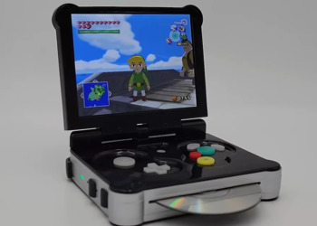 Моддер сделал из Wii портативную GameCube в форм-факторе Game Boy Advance SP