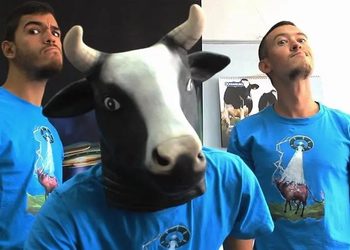 Анонсирована метроидвания Moo Lander о сражениях за молоко с коровами