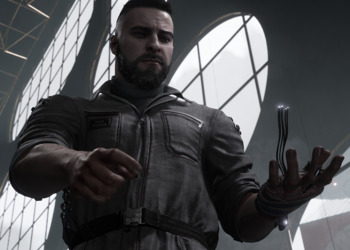 Создатели российского шутера Atomic Heart показали новый скриншот с главным героем - майором КГБ