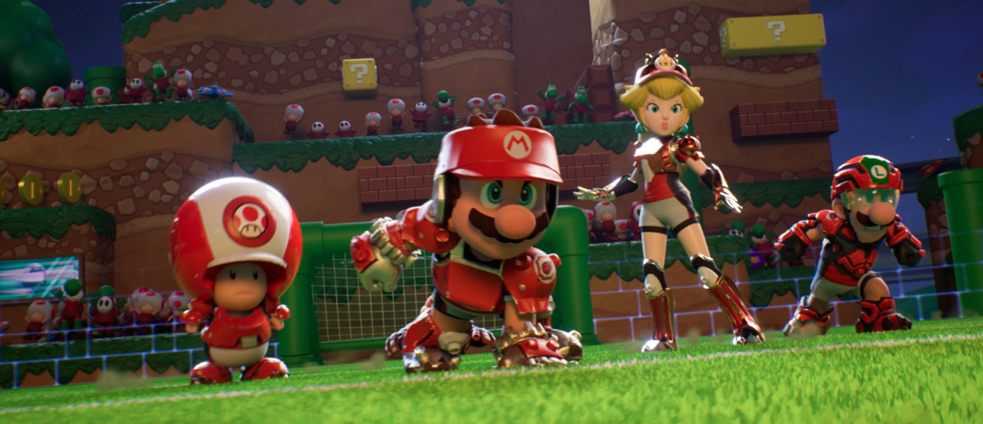 На Nintendo Switch вышла демоверсия Mario Strikers: Battle League Football
