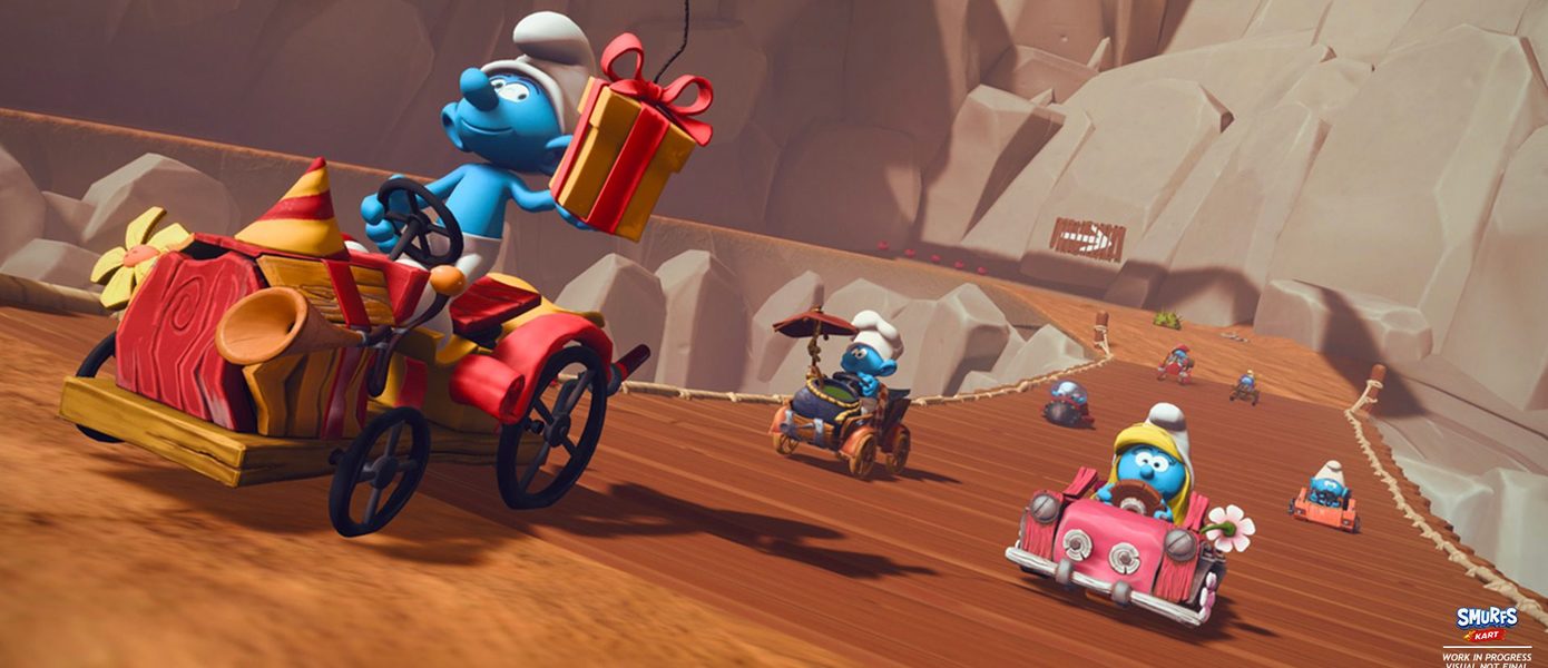 Когда лавры Mario Kart не дают покоя: Создатели Gear.Club и Test Drive Unlimited анонсировали Smurfs Kart для Nintendo Switch