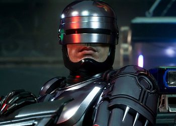 Робот ED-209 и динамичная перестрелка на скриншотах игры RoboCop: Rogue City