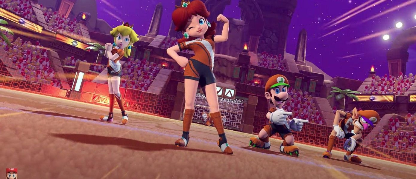 22 июля Mario Strikers: Battle League получит первый апдейт с принцессой Дейзи, Скромнягой и новым стадионом — трейлер