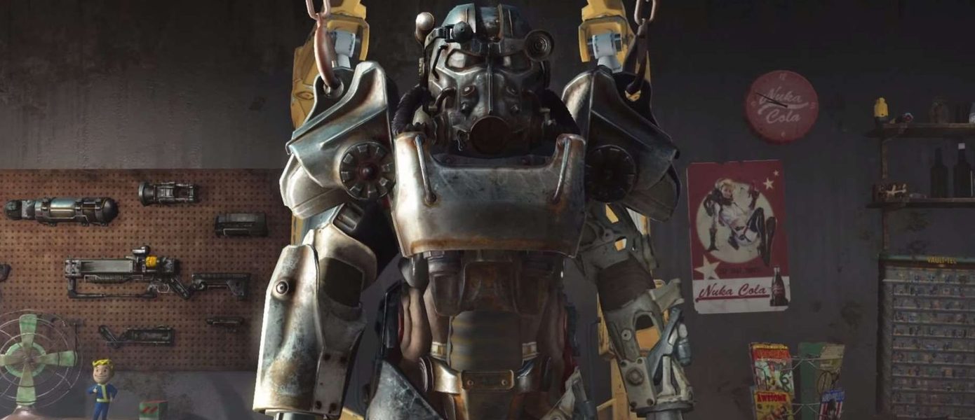 Силовая броня и житель убежища на новых кадрах со съемок сериала Fallout