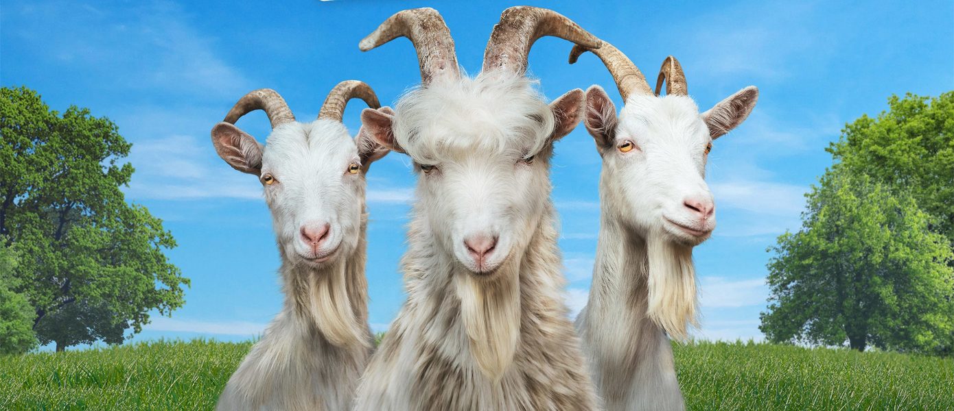 Козлиная компания творит беспредел на улицах города в трейлере Goat  Simulator 3 | GameMAG