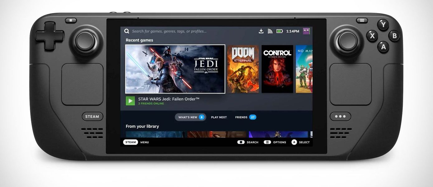 Valve представила рабочие прототипы Steam Deck без классической крестовины