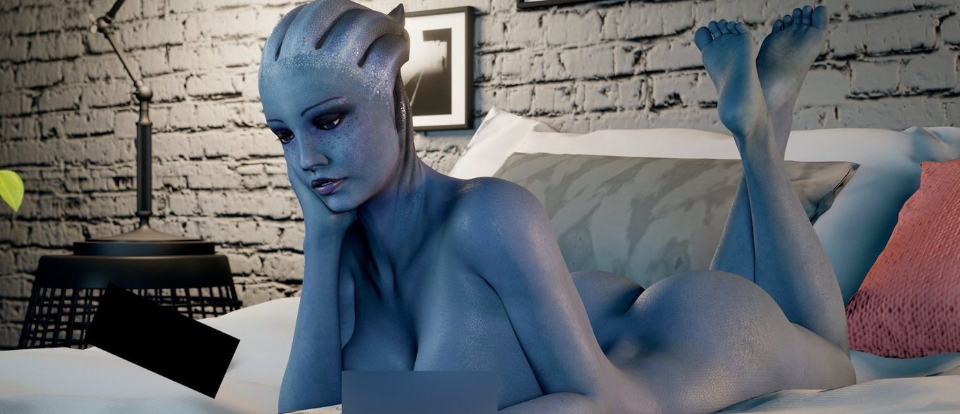 BioWare предлагает переспать с Лиарой из Mass Effect, купив подушку-обнимашку