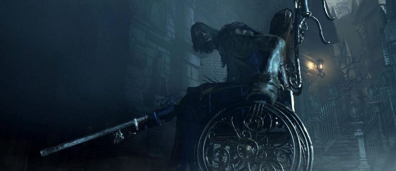 Герман, первый охотник гоняет на карте по новой трассе в ролике Bloodborne Kart