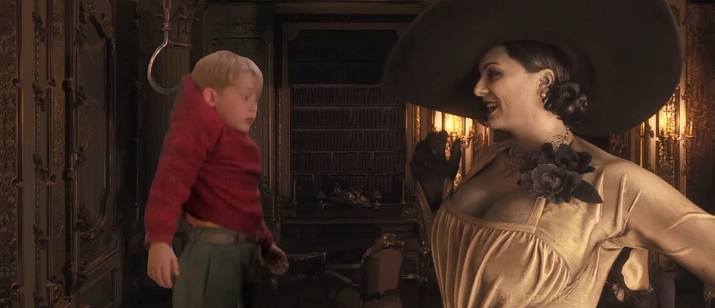 Маколей Калкин в гостях у Леди Димитреску в забавном видео по Resident Evil Village