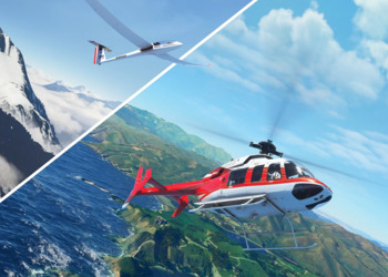 Microsoft Flight Simulator получила обновление к 40-летнему юбилею с вертолетами и планерами