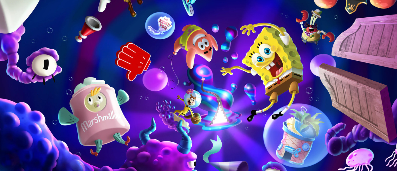 Платформер SpongeBob SquarePants: The Cosmic Shake выйдет в конце января - новый геймплейный трейлер