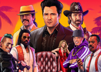 Ограбление банка в первом геймплее Crime Boss: Rockay City - шутера с кинозвездами 90-х